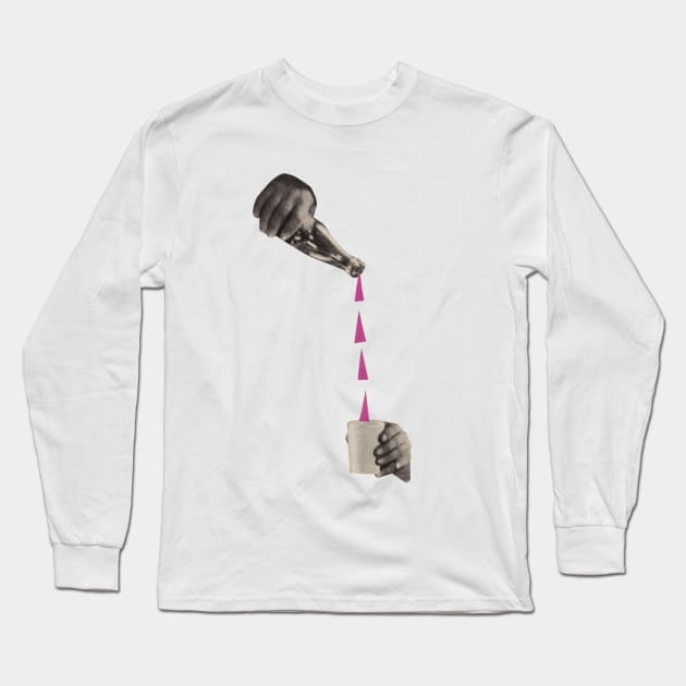 A Stiff Drink Long Sleeve T-Shirt by Cassia